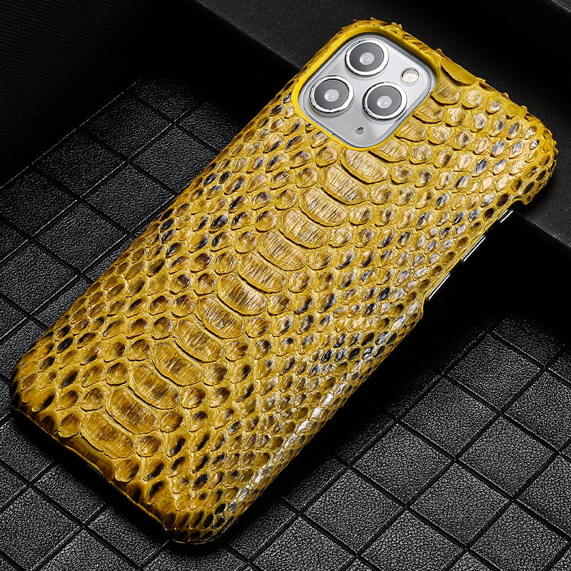 Gucci Gold Snake iPhone 14 Pro Max Clear Case