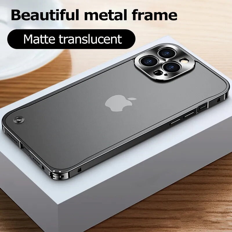Metal Stainless Steel iPhone 15 Pro Max Case - Everweek